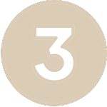 Number three icon.